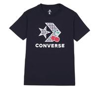 Converse T-Shirt da Donna Star Chevron Infill Nera Taglia M Codice 10026042-A02