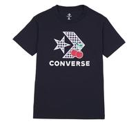 Converse T-Shirt da Donna Star Chevron Infill Nera Taglia XS Codice 10026042-A02 Nero