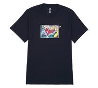 Converse T-Shirt da Uomo Comic Nera Codice 10025978-A01 - 9M
