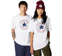 Converse T-Shirt Go-To all Star Patch Bianco Taglia M Codice 10025459-A03