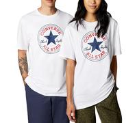 Converse T-Shirt Go-To All Star Patch Bianco Taglia XXS Codice 10025459-A03 - 9MW Bianco