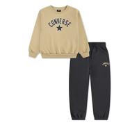 CONVERSE Tuta da jogging beige / nero Bambini CONVERSE 122
