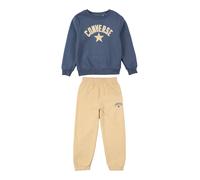 CONVERSE Tuta da jogging 'HERITAGE' beige / genziana Bambini CONVERSE 92-98