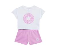 CONVERSE Tuta da jogging orchidea / bianco Bambini CONVERSE 122-128