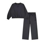 Converse Tuta da Ragazza Raglan Antracite Taglia 12-13 A Codice 4CH415-GDA Grigio