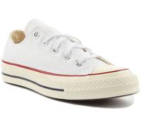 CONVERSE Tutti Stella 162065 Chuck 70 Pizzo Unisex Sneakers IN Bianco Misura UK