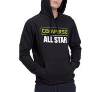 Converse Uomo All Star Hoodie Sweatshirt 10023305 Nero