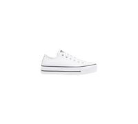 Converse White Leather Platform Sneakers - EU40/US10