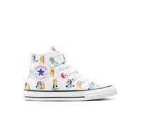 Converse X Bluey Chuck Taylor All Star Easy-On Scarpa High Top, Cotone da Bambini in Bianco, Taglia One Size White/Multi/Black