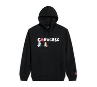 Converse X Bluey Graphic Hoodie Felpa Con Cappuccio da Uomo in Nero, Taglia One Size Black