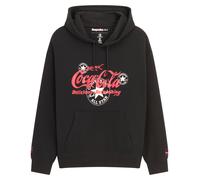 Converse X Coca-Cola Hoodie Felpa Con Cappuccio da Uomo in Nero, Taglia One Size Converse Black
