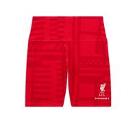 Converse X Liverpool FC Bike Shorts Scarpa Mid Top da Donna in Rosso, Taglia One Size Pomodoro