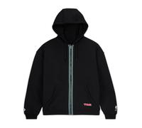 Converse X Liverpool FC Full-Zip Hoodie Felpa Con Cappuccio in Nero, Taglia One Size Nero Converse