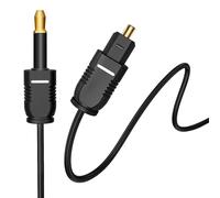 Conversione audio da ottico a 3 5 mm 192 KHz Adattatore unidirezionale per HDTV & Games For Homes Sound Systems HDTV