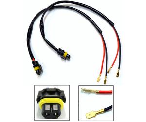 Conversione Cavo H3C 64146BC A 9006 Due Cablaggio Portalampada Fari
