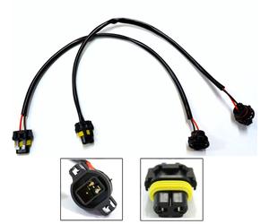 Conversione Cavo PS24W FF 12086 H16 A 9006 Due Cablaggi Presa Fari Nebbia