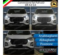 CONVERSIONE FARI FULL LED DR 5.0 50 16000 LUMEN 6000K BIANCO CANBUS