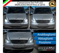 CONVERSIONE FARI LED MERCEDES VITO W639 FINO A 2010 6000K CANBUS 12800 LUMEN