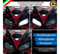 CONVERSIONE FARO LED HONDA CBR 1000 RR ANABB+ABB+POSIZIONE DAL 2004 AL 2007