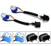 Conversione Filo 9008 H13 A 9003 HB2 H4 Due Bardatura Testa Luce Maschile Plug