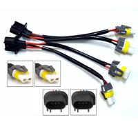 Conversione Filo 9008 H13 A 9005 9006 Due Bardatura Testa Luce Lampadina Alogena