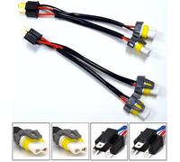 Conversione Filo H5054 A 9005 9006 Due Bardatura Testa Luce Lampadina Adapter