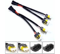 Conversione Filo H8 A 9005 9006 Due Bardatura Nebbia Luce Lampadina Adattatore