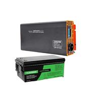Converter Invertitore 2000W Inverter DC12V A AC220V Convertitore Onda Sinusoidale Per Pura 12V200A Batteria Energia Solare BMS UPS Kit Di Alimentazione Emergenza