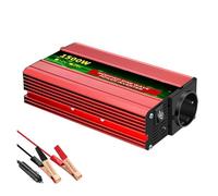 Converter Invertitore Onda Sinusoidale Modificata UE 500W-4000W DC 12V A AC 220V 50HZ Presa Auto Inverter Alimentazione Schermo LCD Intelligente(1500W)