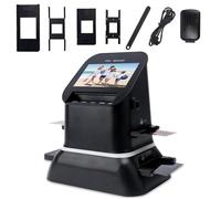 Converti 120 e 135/126/127 negativi e diapositive in digitale JPEG con 22 milioni di scanner per diapositive ad alta definizione + schermo LCD da 4,3 pollici - Conserva i ricordi in