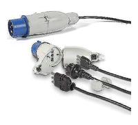 CONVERTISPINA SPINA BLU > PRESA 16A + SCHUKO FME 2P+T 16A IP44 PZ 1