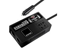 Convertisseur de Puissance - voiture compact assure de Voiture | Voiture Sinus | permet une alimentation Allume Cigare Onduleur de | Chargeur de Voiture Ordinateur plus de confort en route