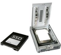 Convertitore, 2.5"-3.5" Ssd/Hdd, Metallo, Accessori Per Drive Icy Dock