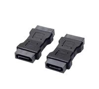 Convertitore A 7 Pin 2pezzi Convertitore Dati PC Adattatore Spina Maschio A Maschio Connettore Giunto -7P 180 Gradi