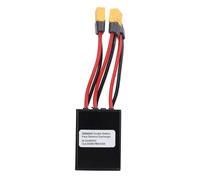 Convertitore a doppio convertitore per scarico Dual Batteria Adattatore Parallelo Adattatore XT60 Interfaccia in uscita ad alta potenza per 250 3000W Materiale in lega di (30a)