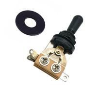 Convertitore A Levetta A 3 Vie Per Chitarra Nera Con Piastra Convertitore Parti Del Convertitore Selettore Per Chitarra Elettrica Accessorio per Chitarra Strumento