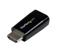 StarTech.com Adattatore HDMI a VGA compatto per portatili - Convertitore HDMI a VGA per desktop/ChromeBook/ultrabook - 1920 x 1200/1080p