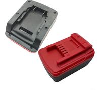 Convertitore adattatore batteria 18 V per DCB200 DCB203 per EinhellPower X-Change- Li-Ion strumento interfaccia con design antiscivolo, nero