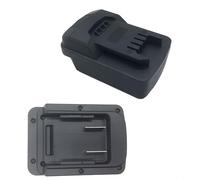 Convertitore adattatore batteria 18V 20V agli ioni di litio per WA3593 WA3595 WA3401 batteria a 5 pin per Parkside X20V Team Power Tool Nero