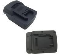 Convertitore adattatore batteria, compatibile con DeWalt DCB200/DCB201/DCB203/DCB204/DCB205 a Parkside X20V Team Tools, 18 V/20 V, Li-Ion nero