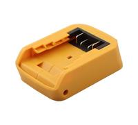 Convertitore adattatore batteria, morsettiera di ricambio per DeWalt 18 V DCB203 DCB200 DCB201 DCB204 DCB205 DCB206, connettore di alimentazione in plastica giallo