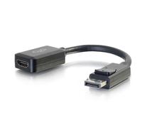 C2G 54322 cavo di interfaccia e adattatore DisplayPort HDMI Nero