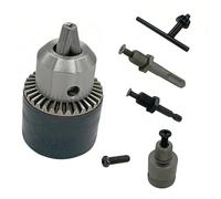 Convertitore adattatore con chiave mandrino 1/2-20UNF Mount Impact Driver Bits Conversione mandrino 1/4" gambo esagonale Quick Connect Cambiare adatto a Makita Bosch Hitachi Metabo strumento 1/2