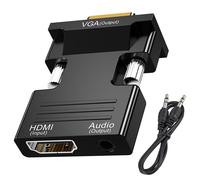 Convertitore adattatore da HDMI a VGA + Audio Aux
