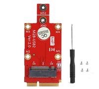 Convertitore Adattatore da PCB M.2 a PCIe per Convertitore Laptop Doppio Slot per Scheda SIM NANO con Kit Cacciavite M2