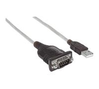 MANHATTAN 151801 - Convertitore USB-A, 1x RS232, 9 poli, PL-2303, 0,45 m