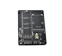 Convertitore adattatore MSATA/M.2 NGFF a SATA III da 2,5" SSD Hard Drive Enclosure