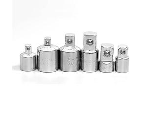 Convertitore adattatore per chiave a bussola da un quarto a 0,5 femmina-maschio - Adattatore per chiave a bussola in acciaio per set di cricchetti da 3/8 1 oltre 4 1/2 strumento da officina (1/2-1/4)