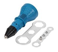 Convertitore adattatore per trapano per rivetti ciechi con gambo esagonale da 1/4 di pollice Convertire trapano in pistola rivettatrice kit di strumenti, adattatore per trapano elettrico per rivetti