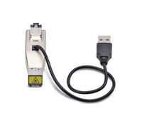 StarTech.com Dongle convertitore multimediale da fibra Gigabit a RJ45 Ethernet, monomodale ottico 10 km/multimodale 800 m, alimentato via USB, compatto, micro mini, TAA [D01ML55U-FIBER-MEDIA]